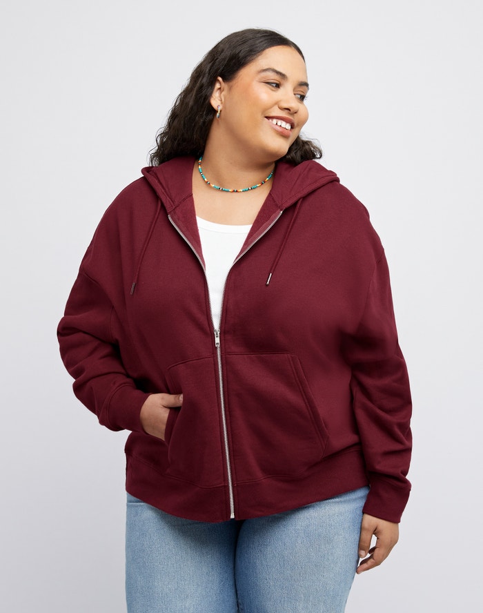 plus size hooded sweatshirts