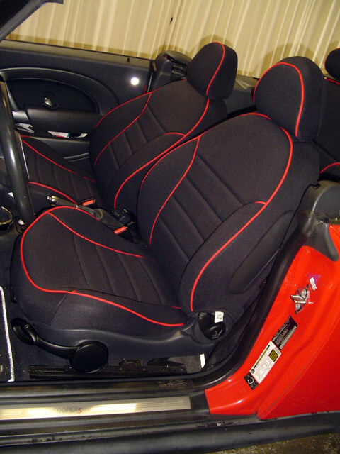 mini cooper car seat covers