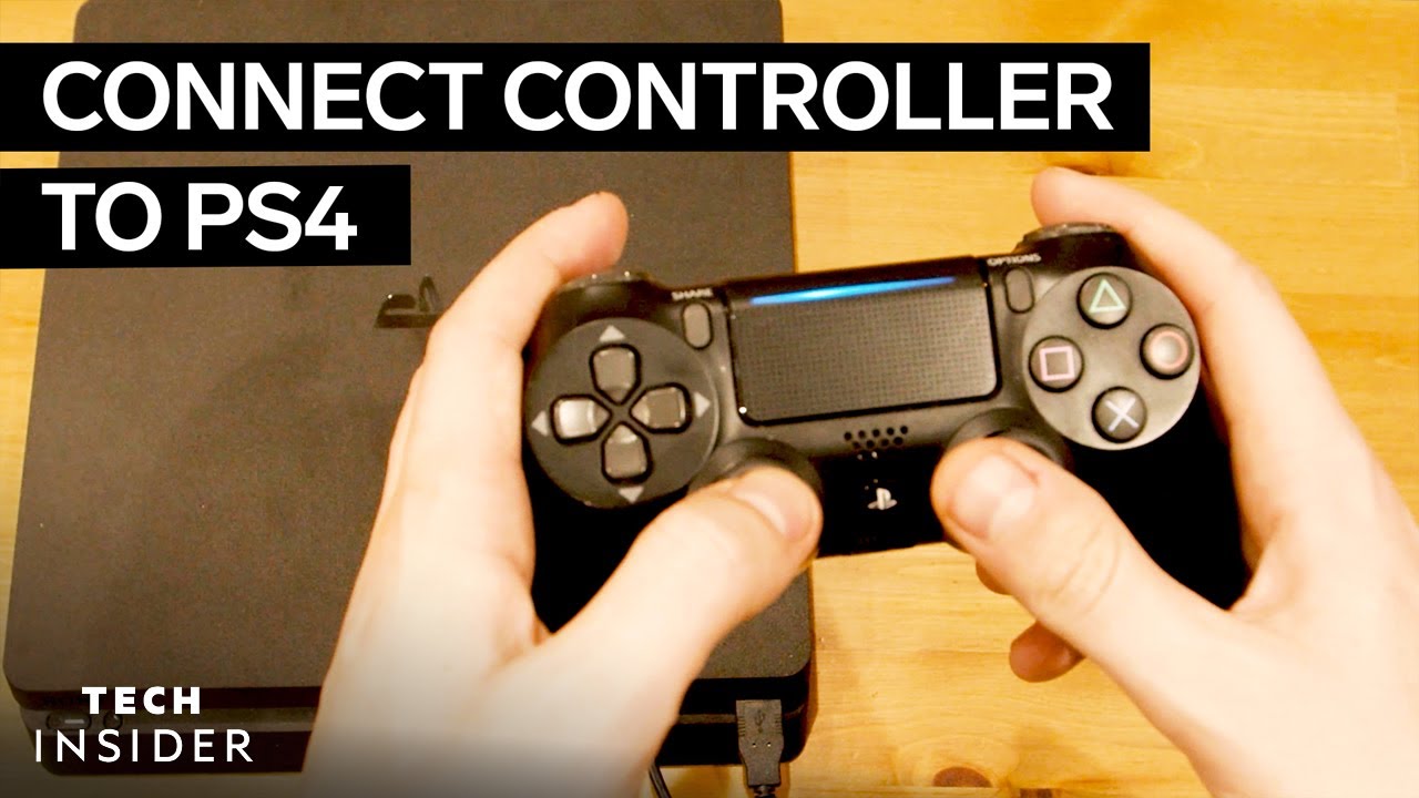 how to connect the second controller on ps4