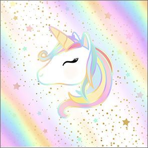 arcoiris de unicornio para imprimir