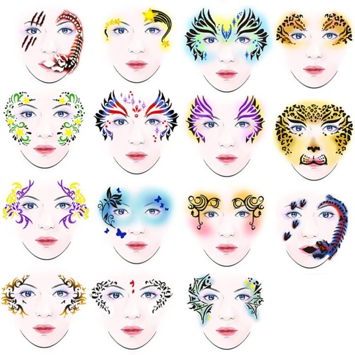 face paint stencils