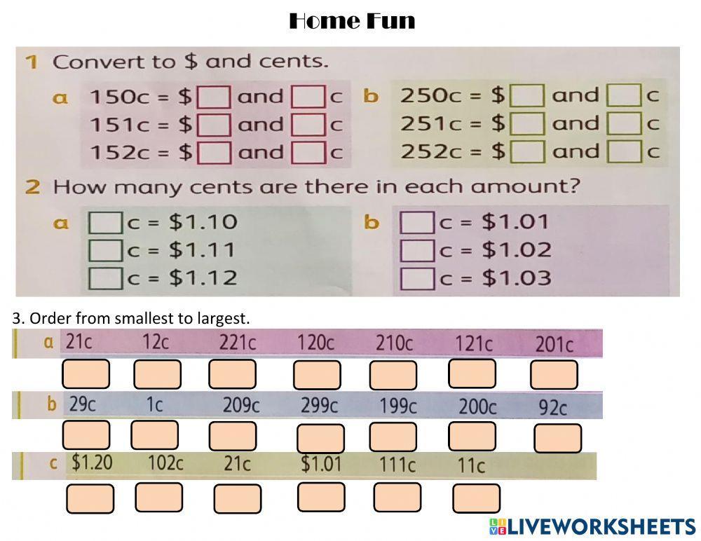 cents to dollars conversion