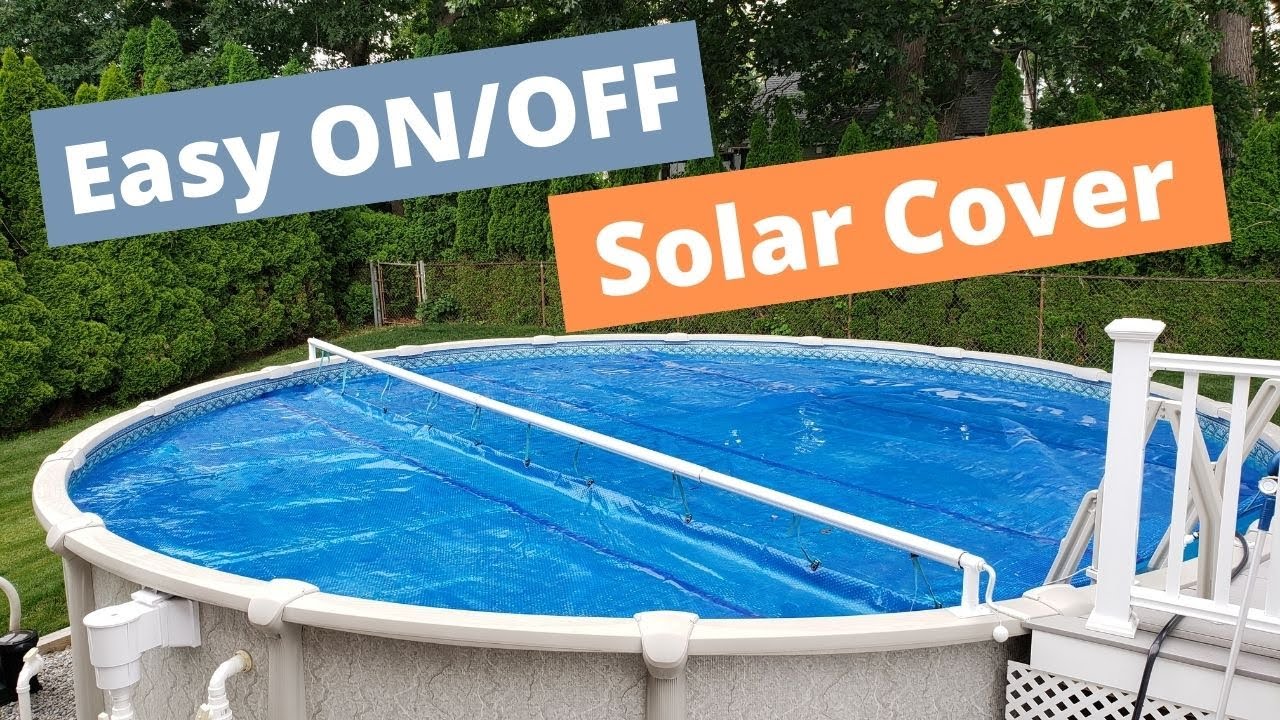 solar blanket reel for above ground pool