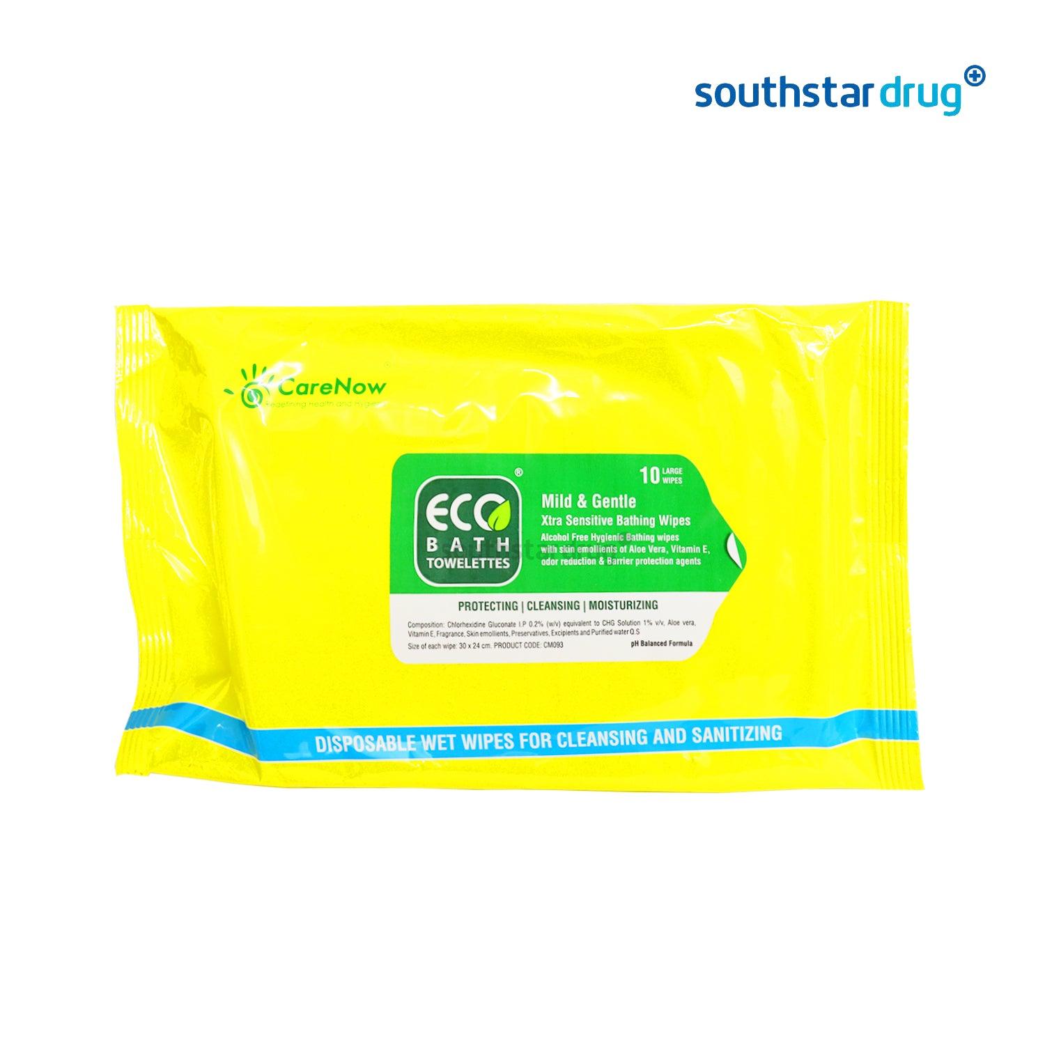 eco bath towelettes