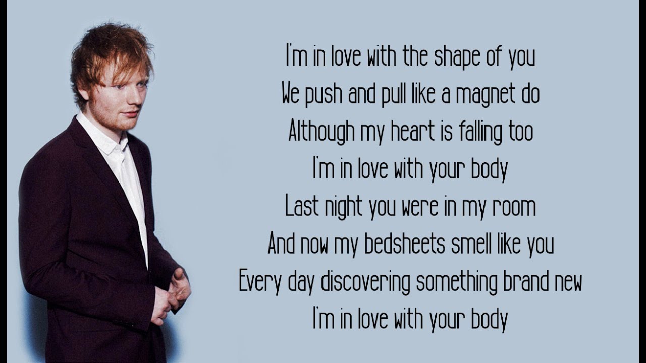 ed sheeran - shape of you lyrics