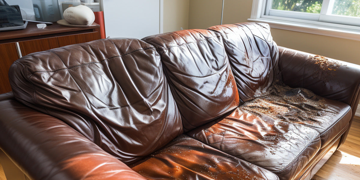 fix pleather couch