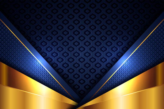 royal blue gold background