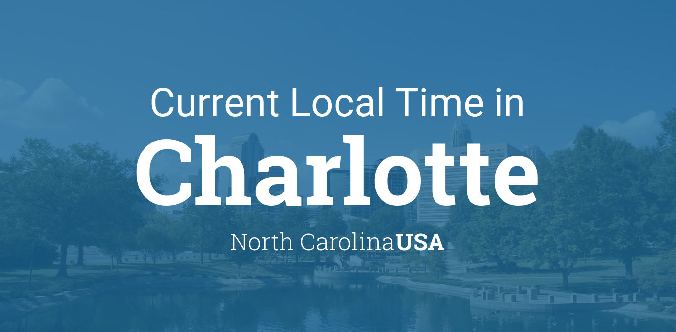 what is the time zone in charlotte nc