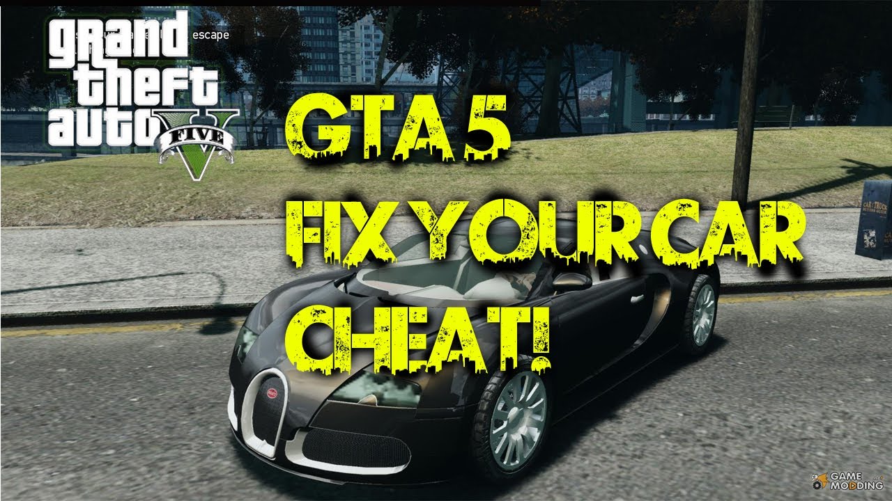 gta v repair car cheat