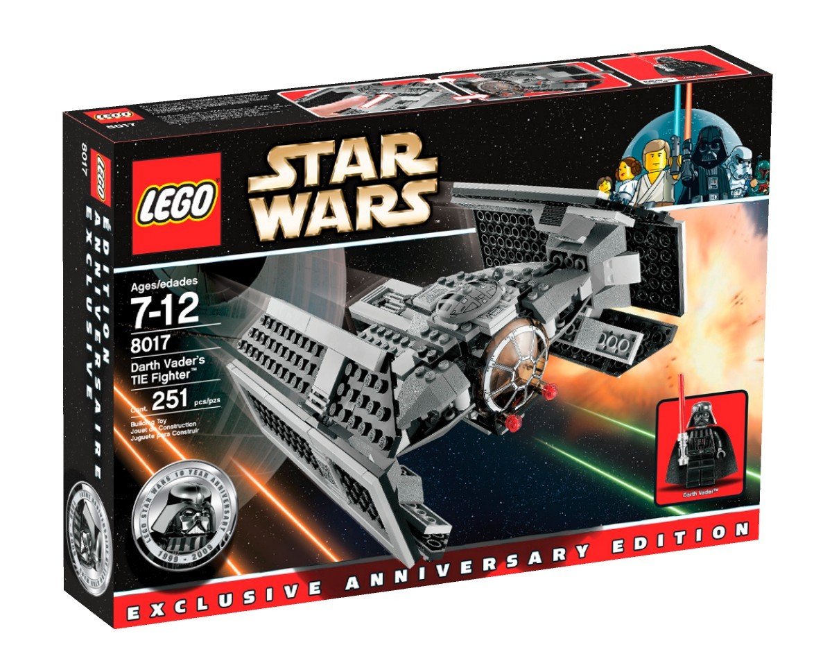 lego vader tie fighter