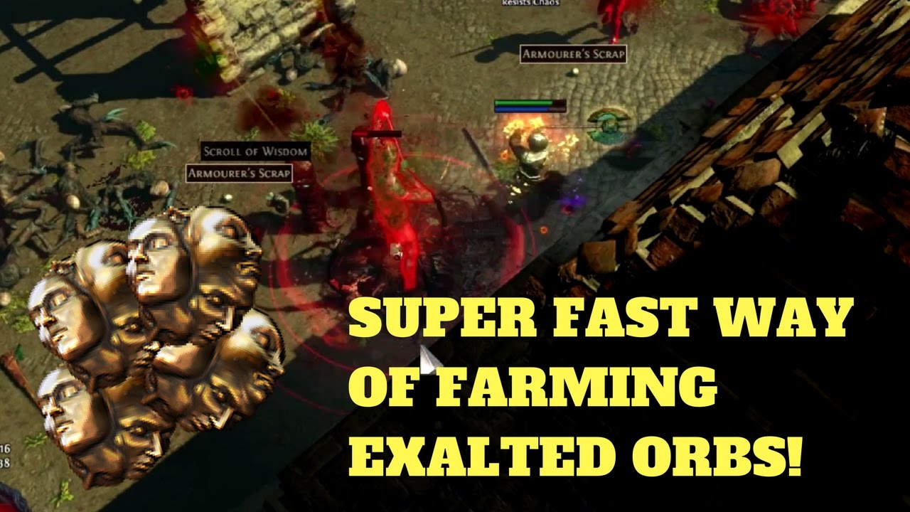 path of exile exalted orb farming