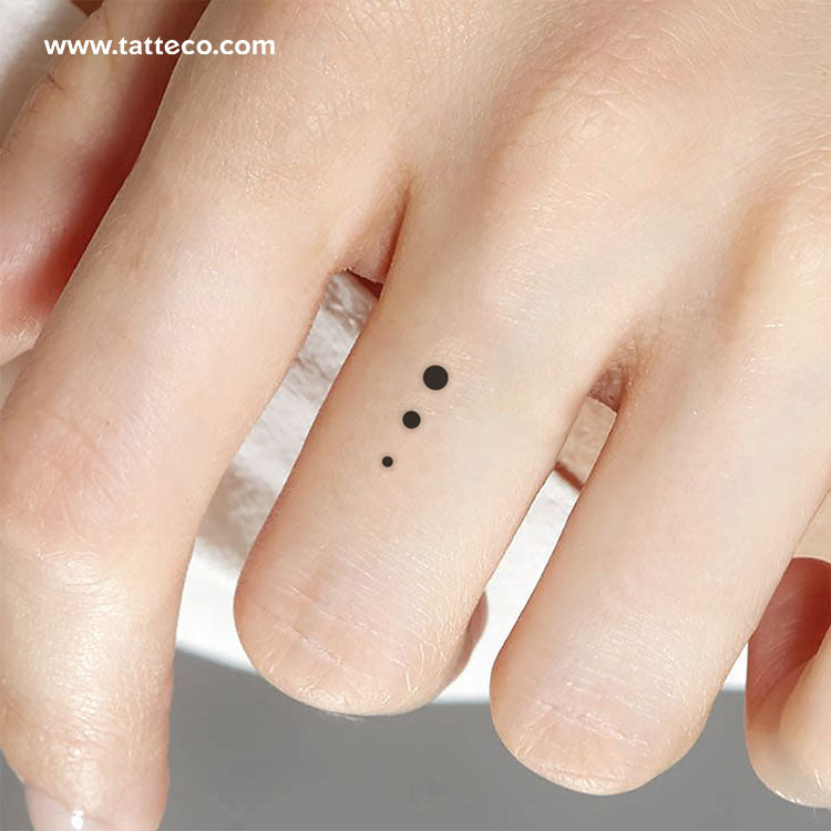 tattoo three dots