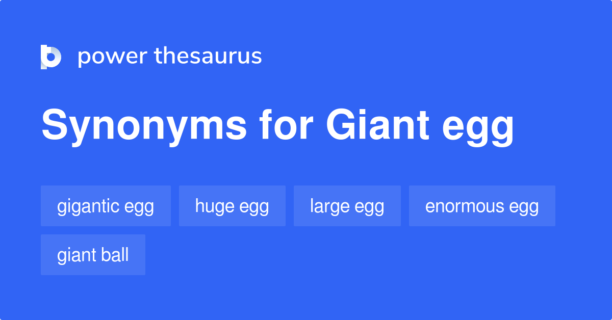 egg thesaurus