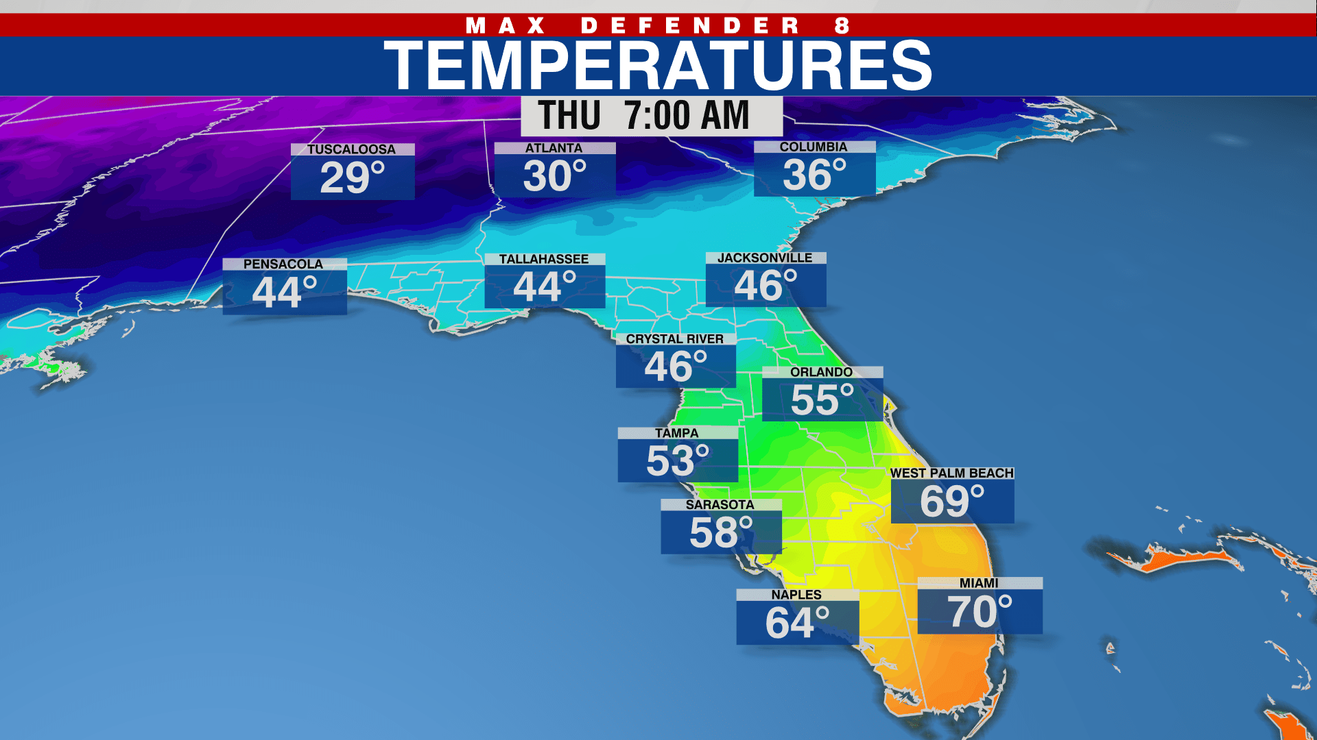 el tiempo en tampa