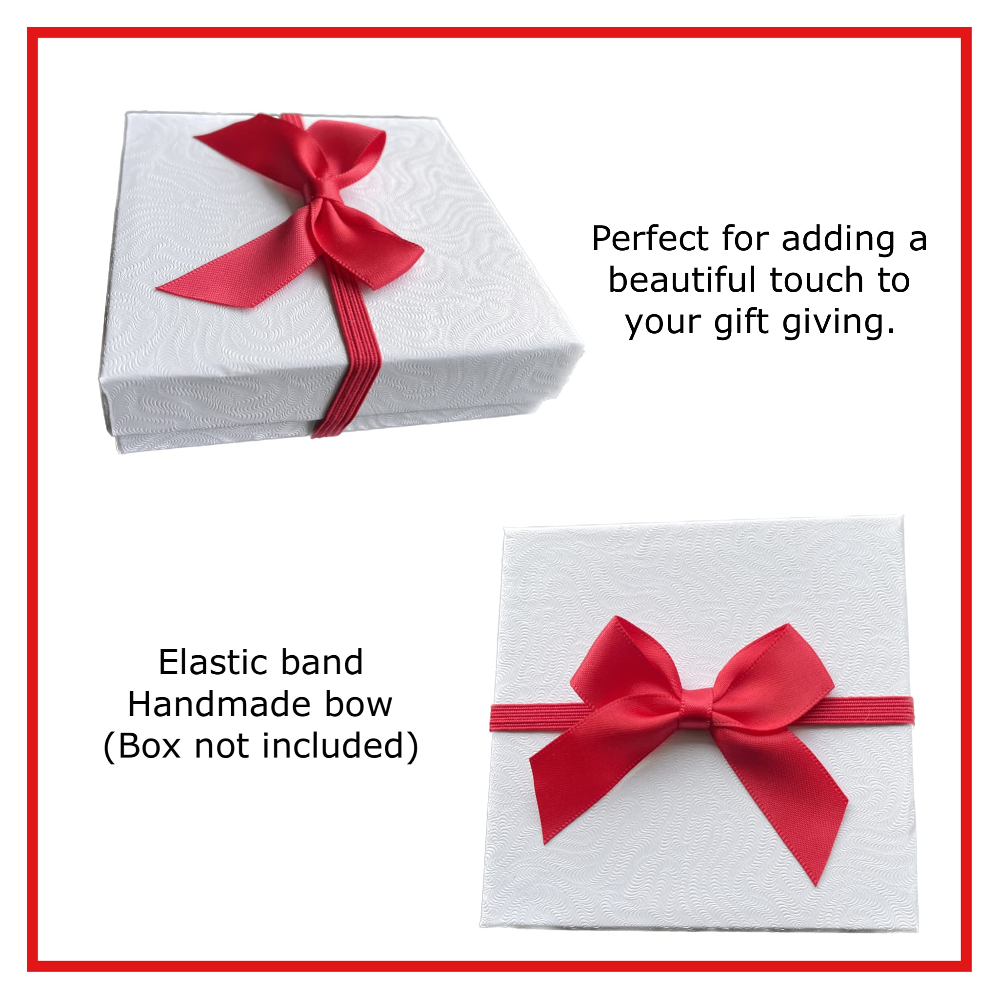 elastic ribbon for gift boxes