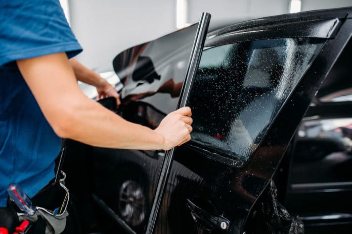 electric tinted car windows