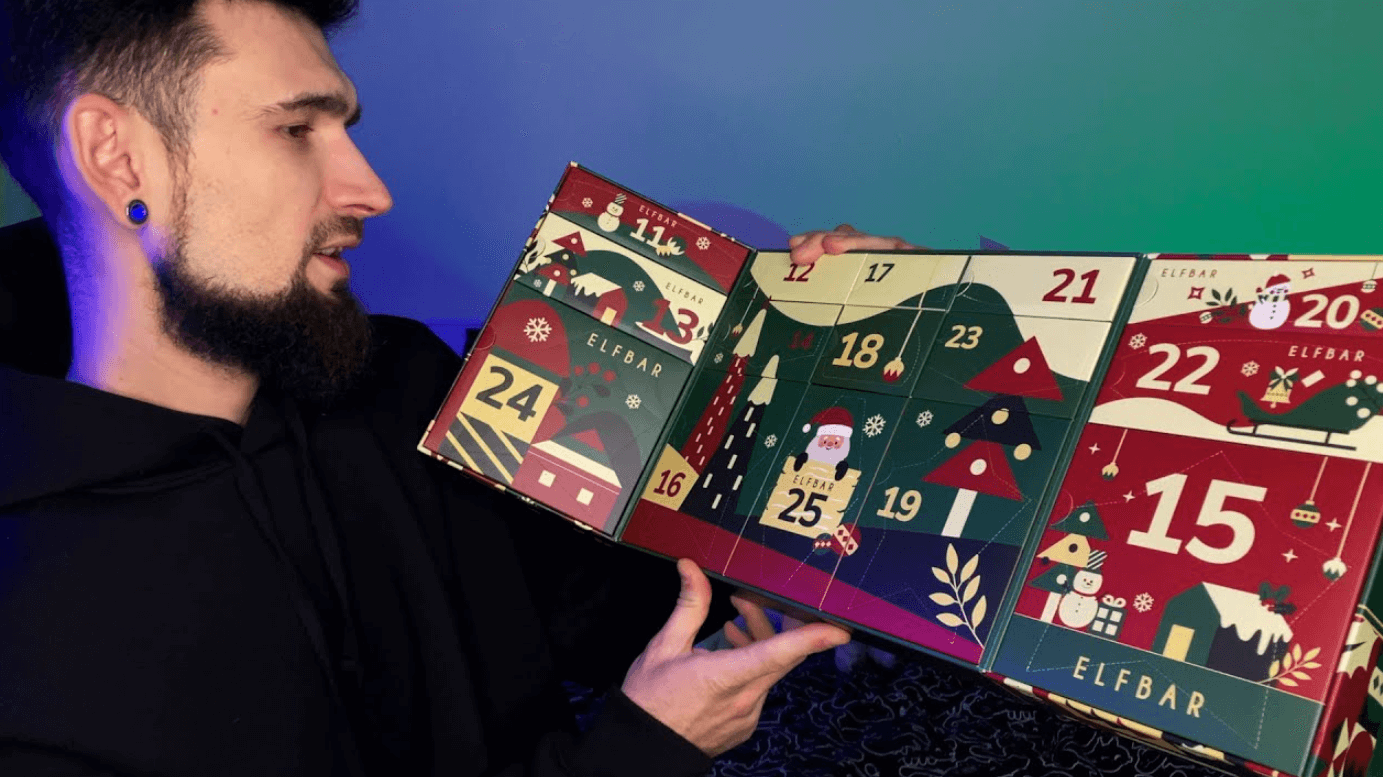 elf bar advent calendar