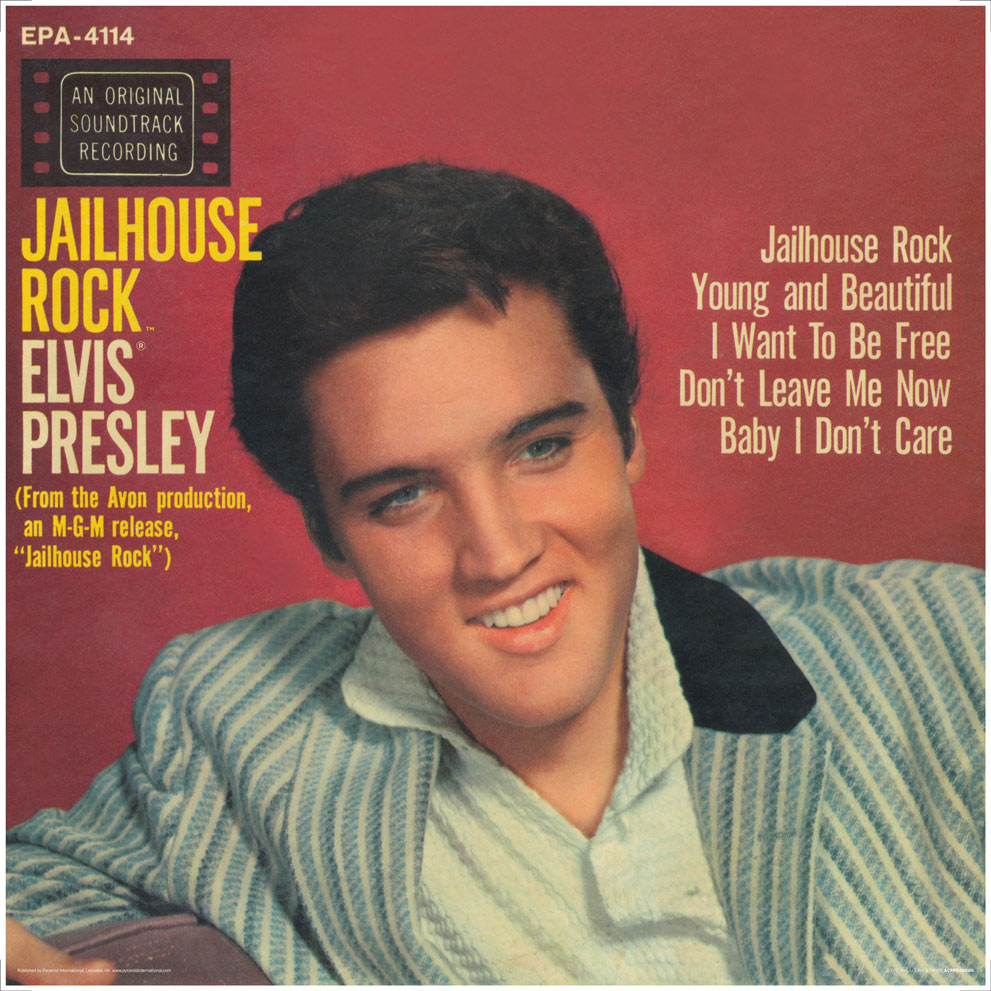 elvis record covers