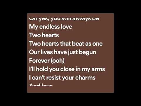 endless love song lyrics