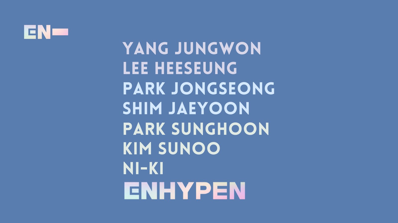 enhypen fanchant