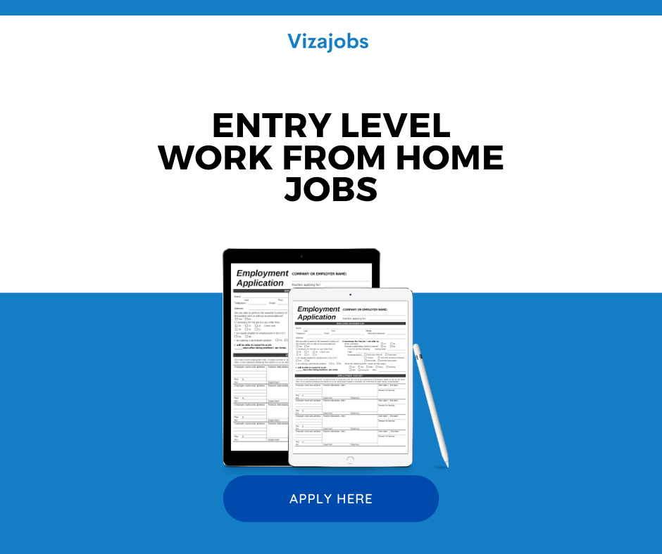 entry level work from home jobs