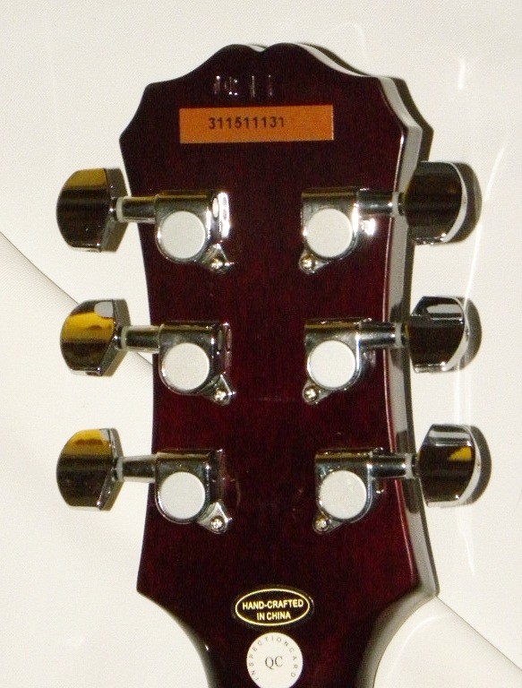 epiphone serial no