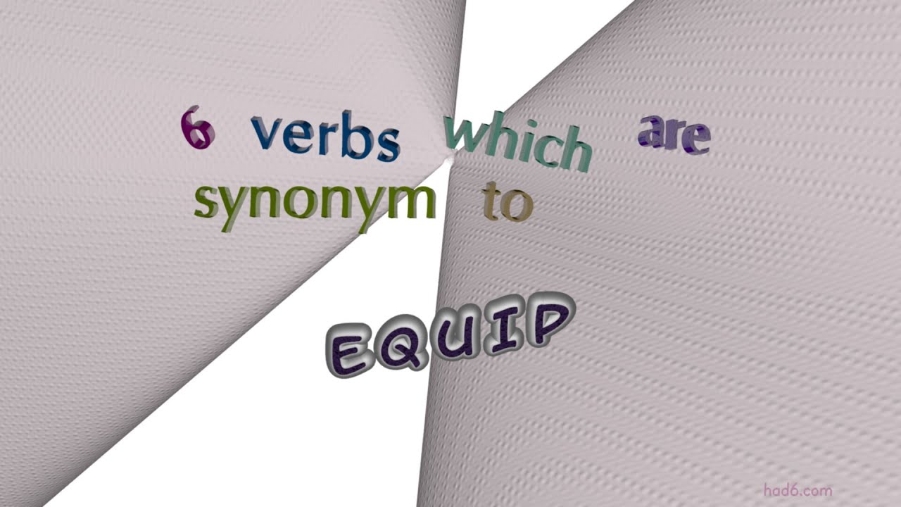 equips synonym