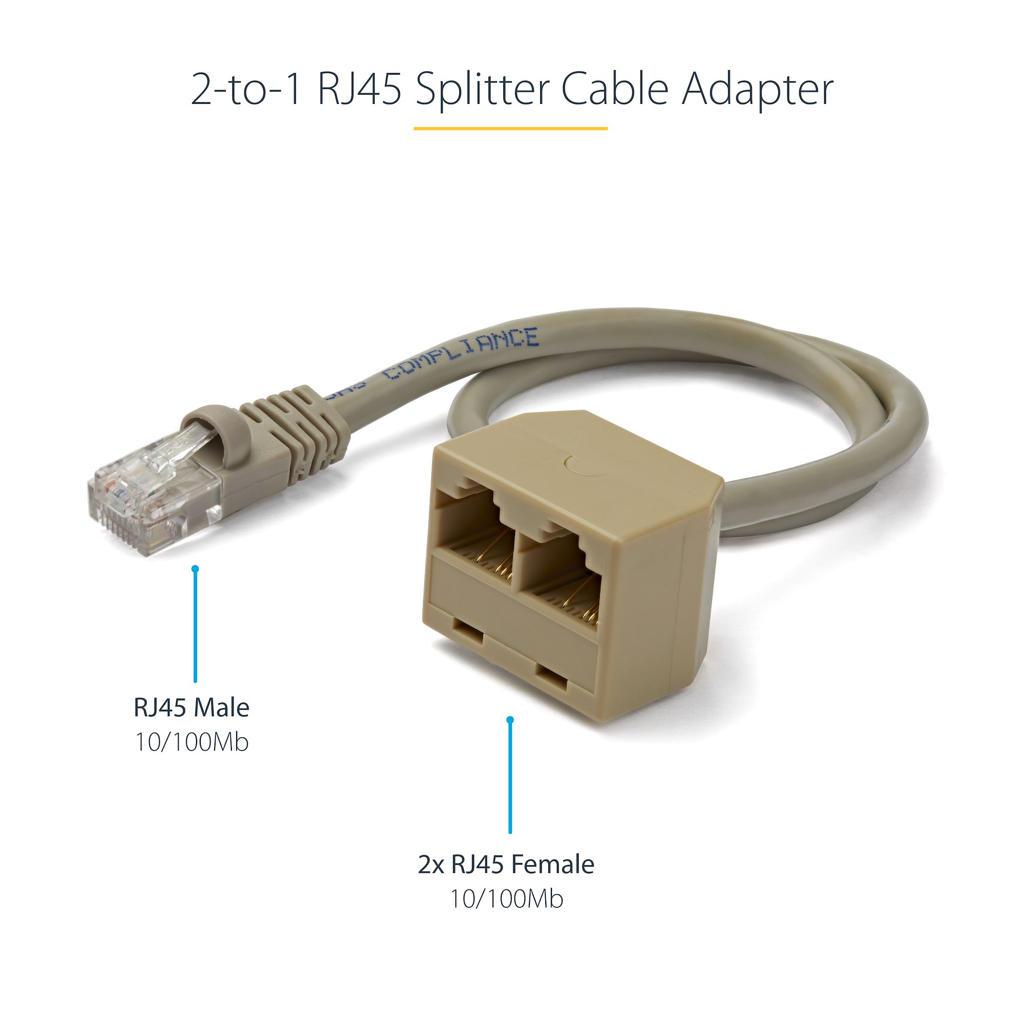 ethernet splitter 1 in 2 out