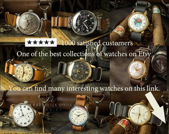 etsy watches vintage