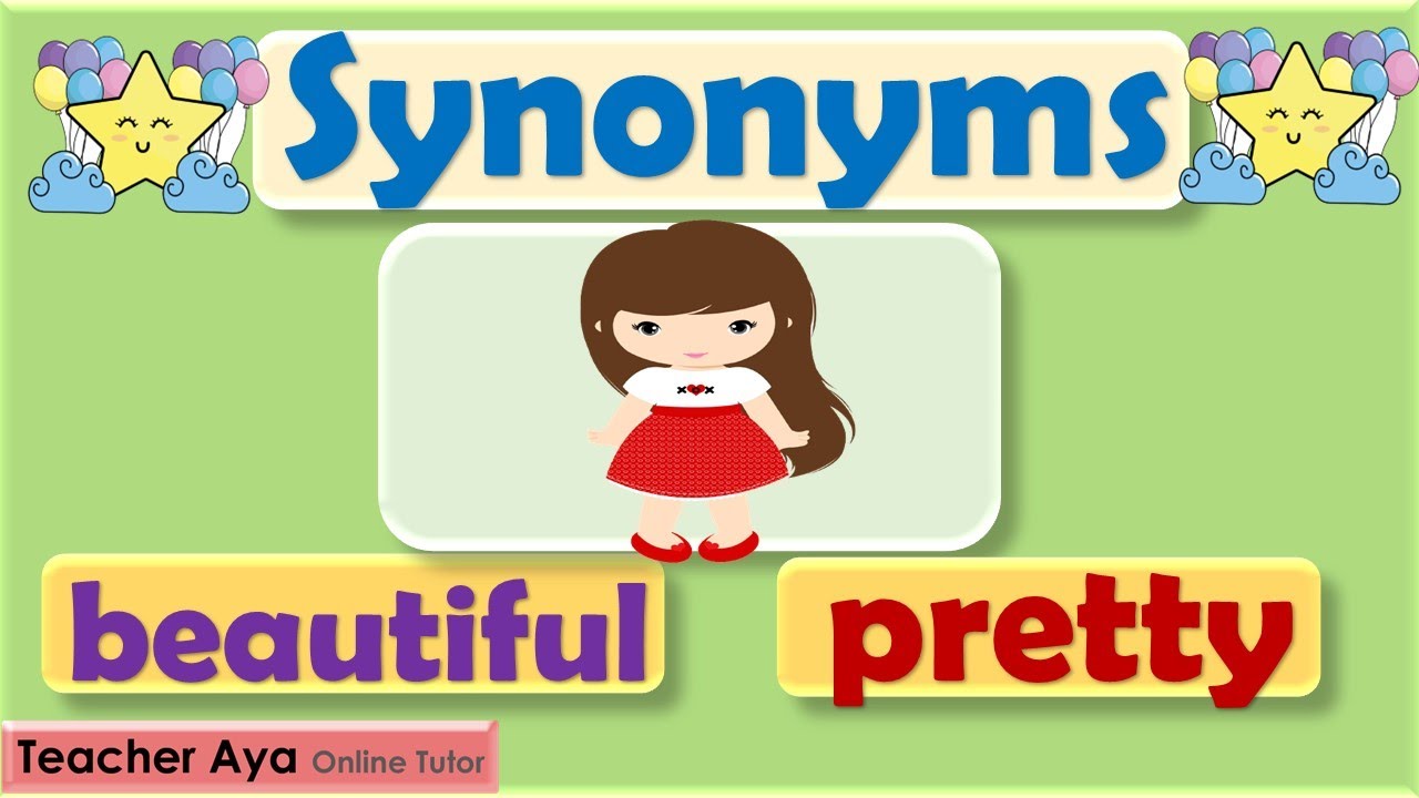 example picture of synonyms