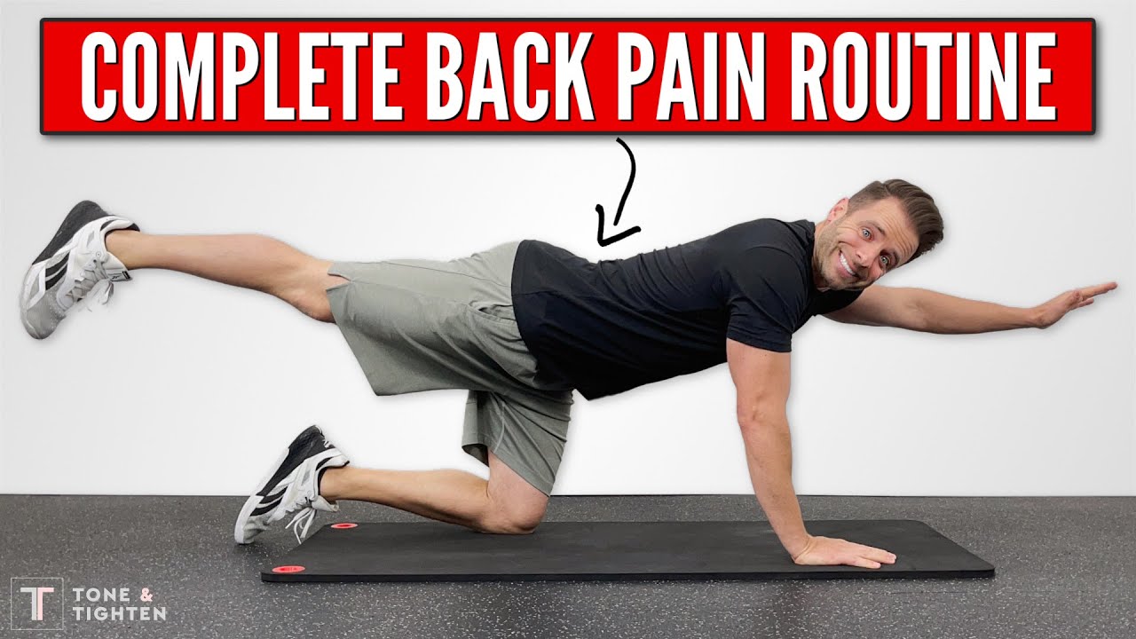 exercises for lower back pain youtube