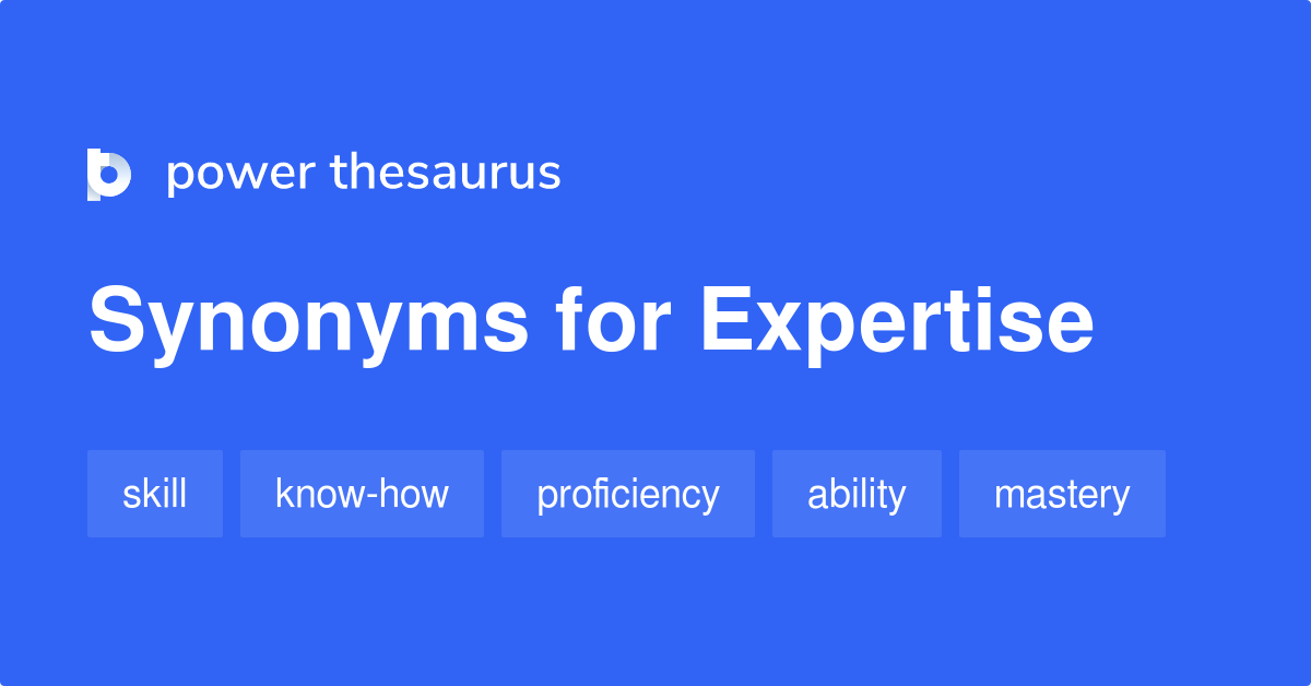 expertise thesaurus