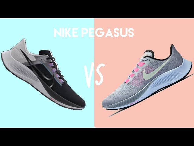 difference between nike pegasus 38 and 39