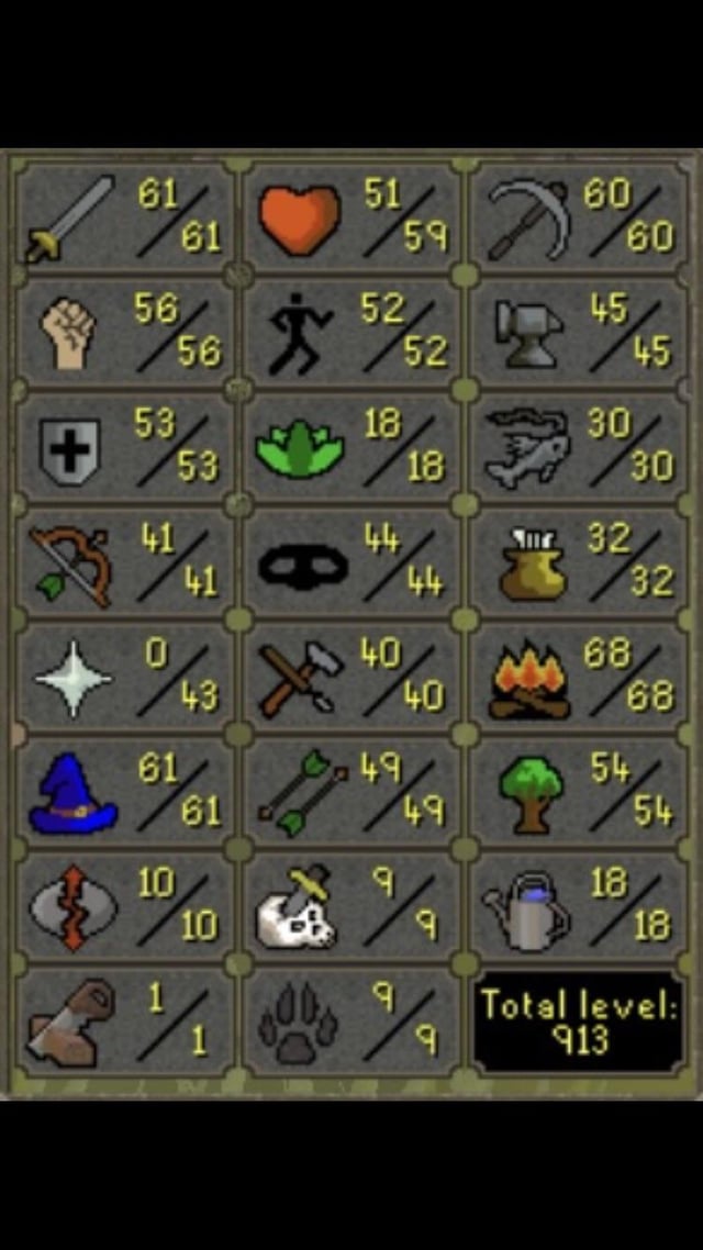 best ironman food osrs