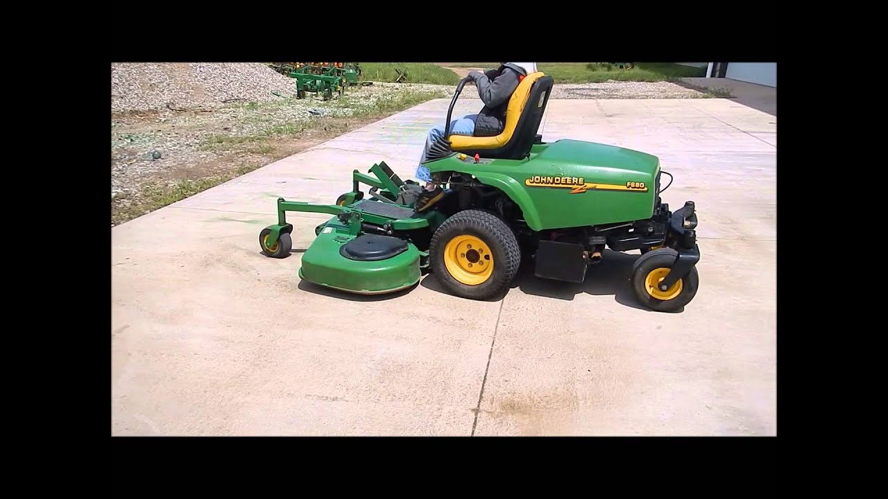 john deere f680