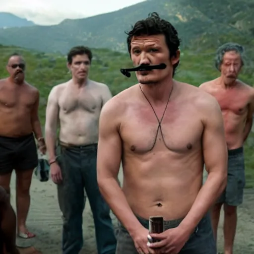 pedro pascal.shirtless