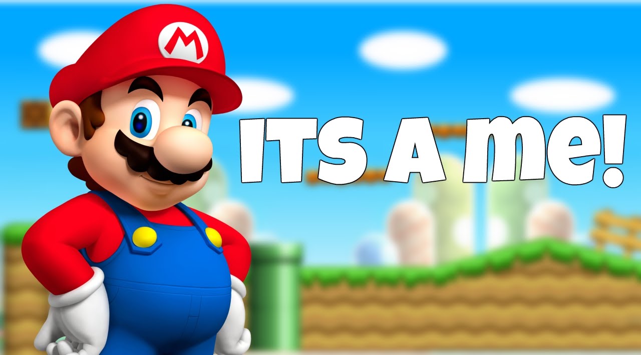 its a me mario meaning