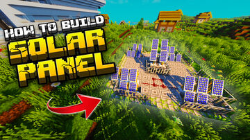 minecraft solar panel