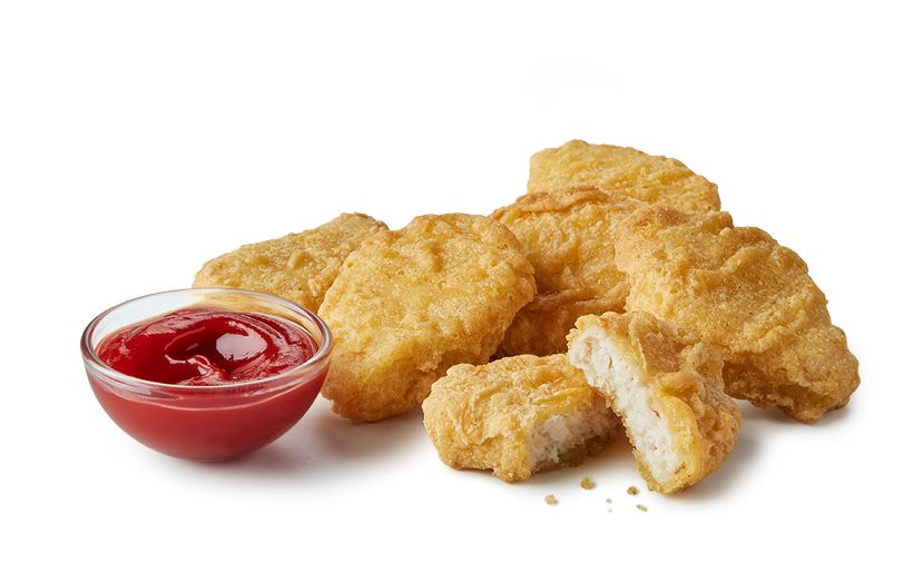 calories in mcdonalds chicken mcnuggets