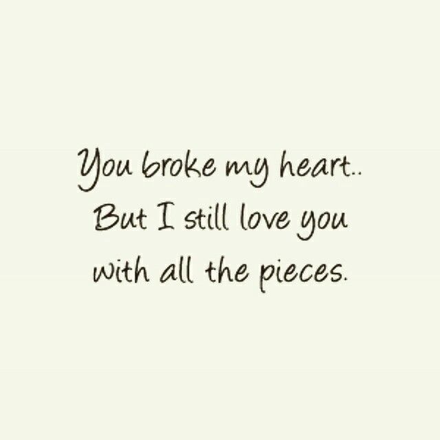 even though you broke my heart lyrics