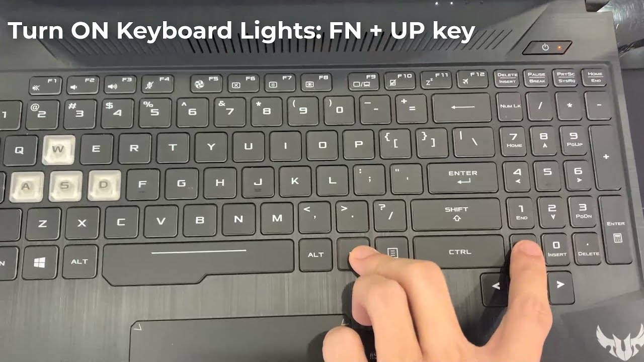 asus light up keyboard