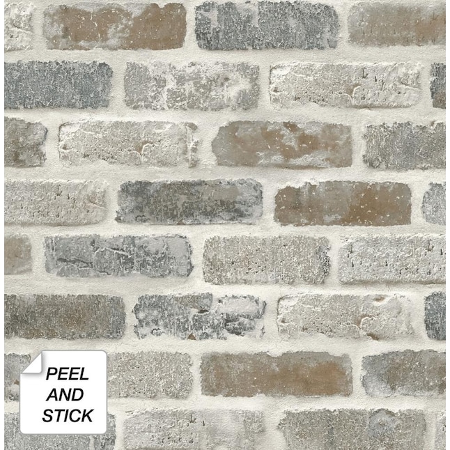 peel stick brick