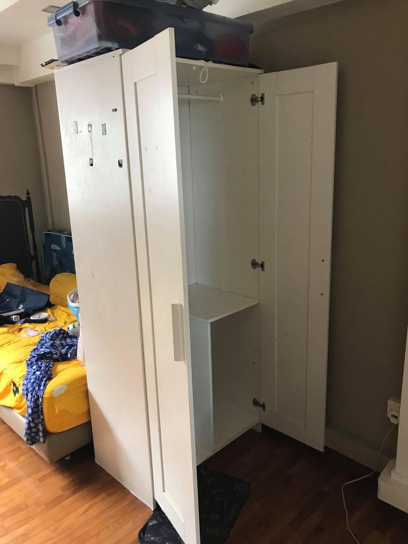 wardrobe with 2 doors brimnes