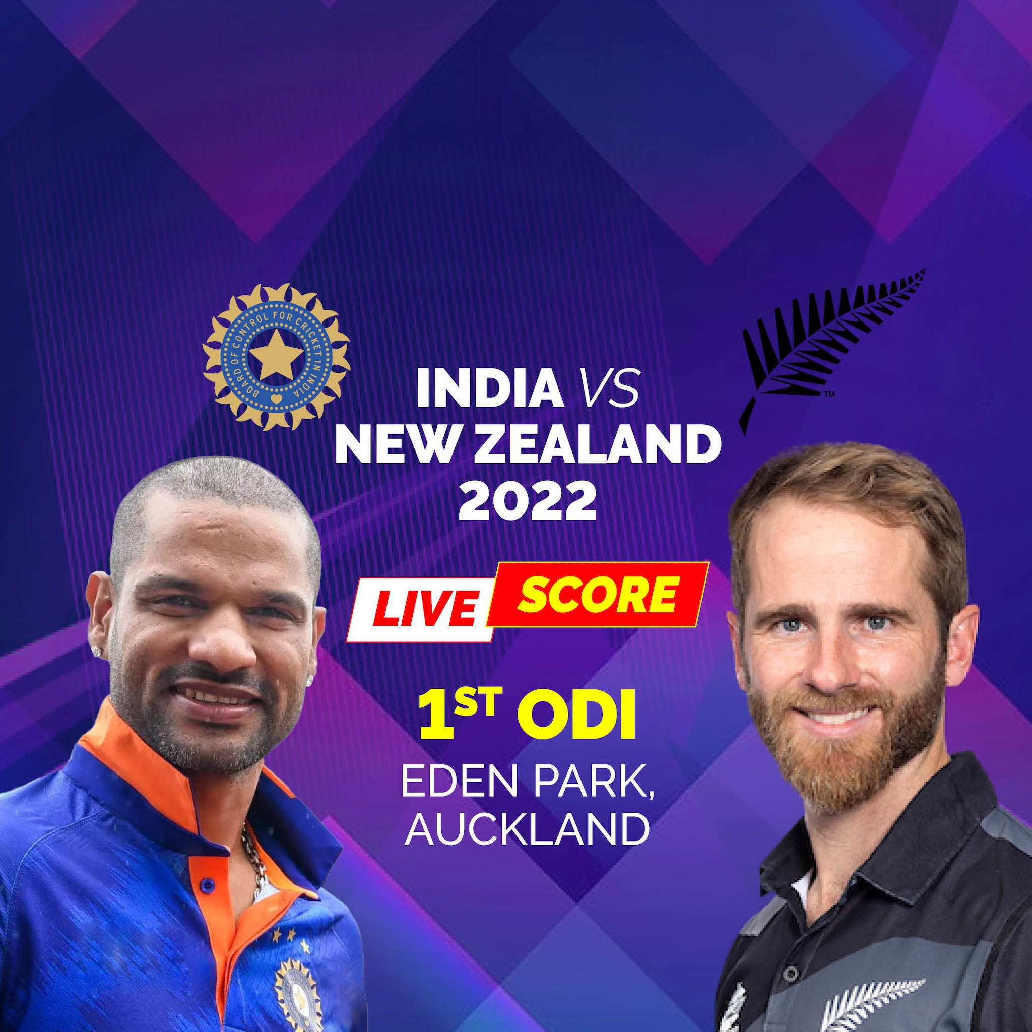 india vs new zealand odi live score today