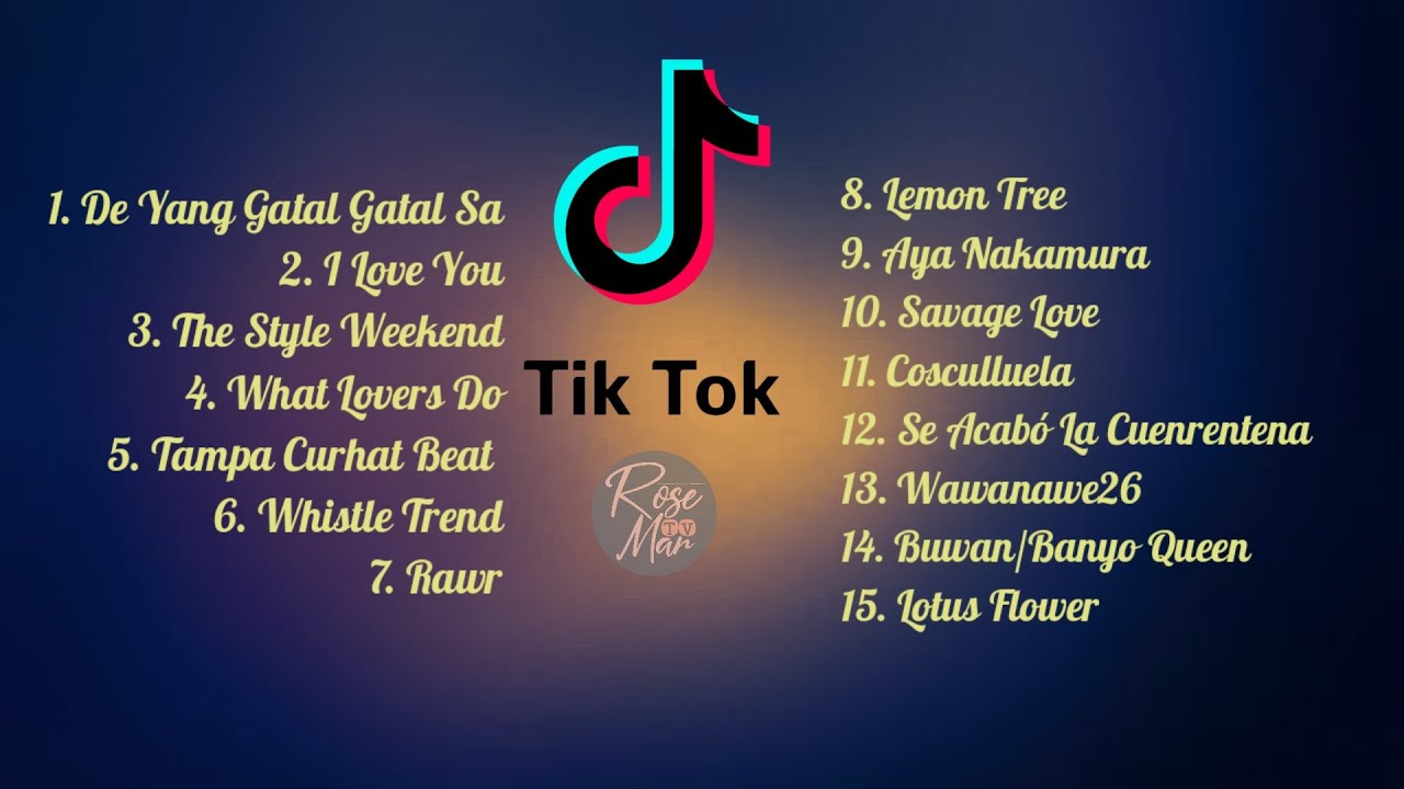 trending tiktok songs this week