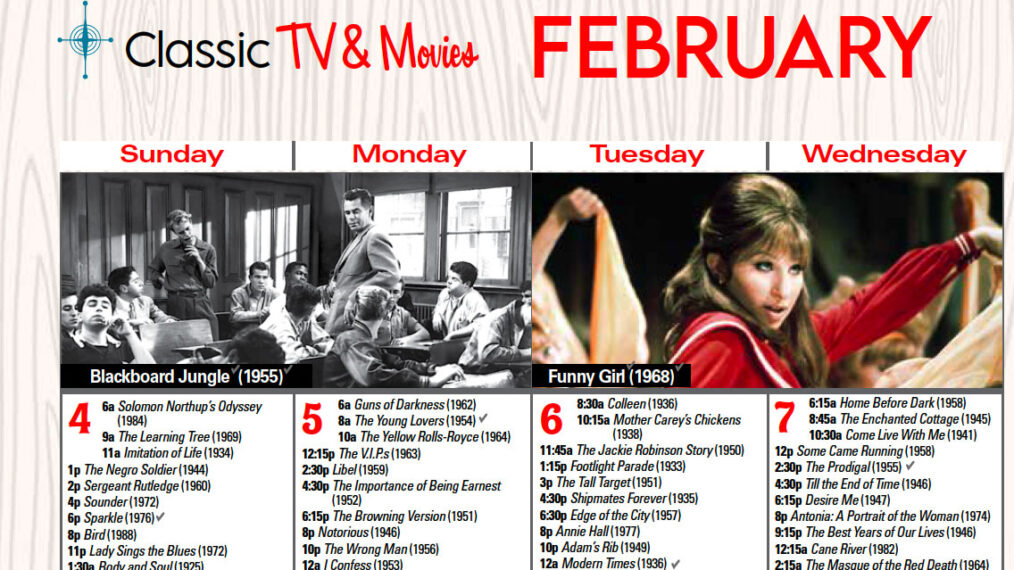 tcm schedule