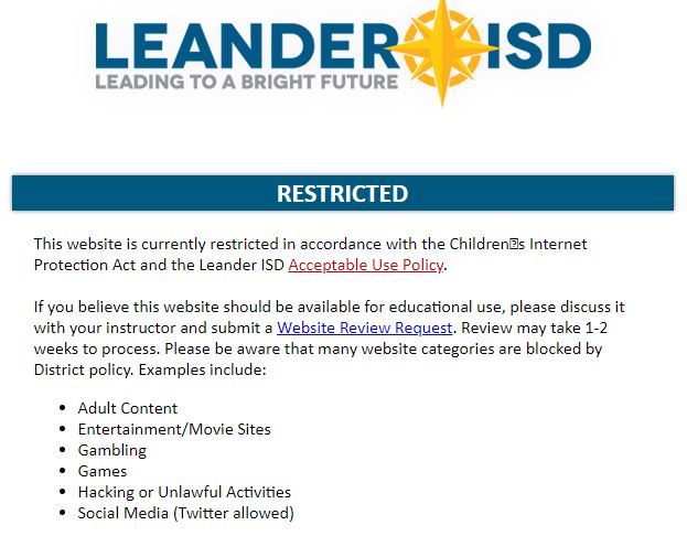 lisd website