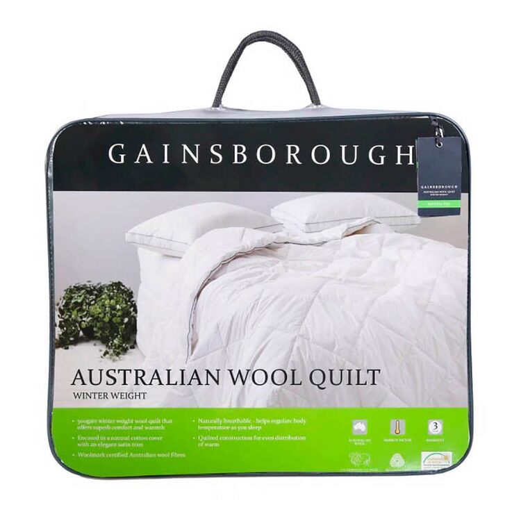 gainsborough wool quilt