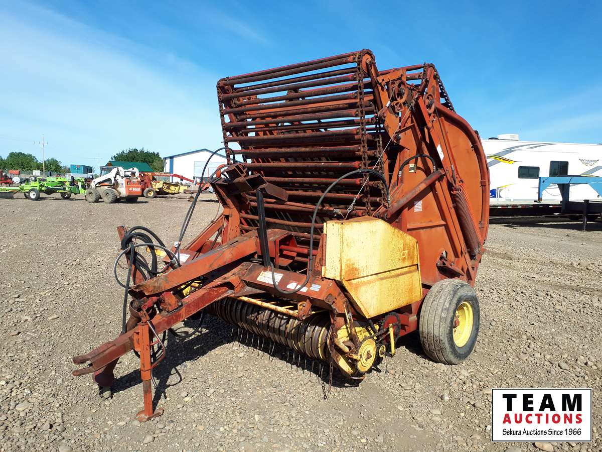 new holland 850 round baler