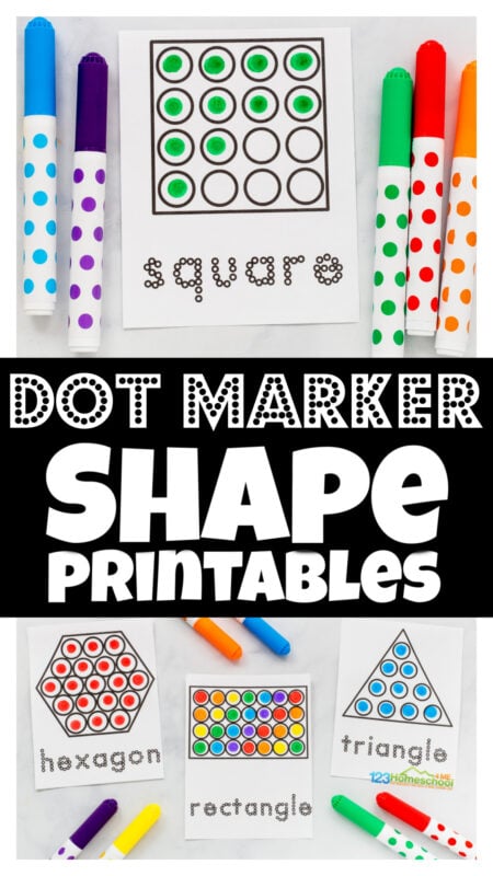 dot marker printables